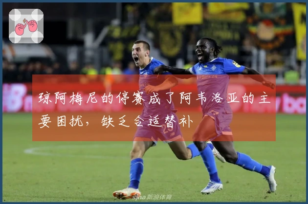 琼阿梅尼的停赛成了阿韦洛亚的主要困扰，缺乏合适替补